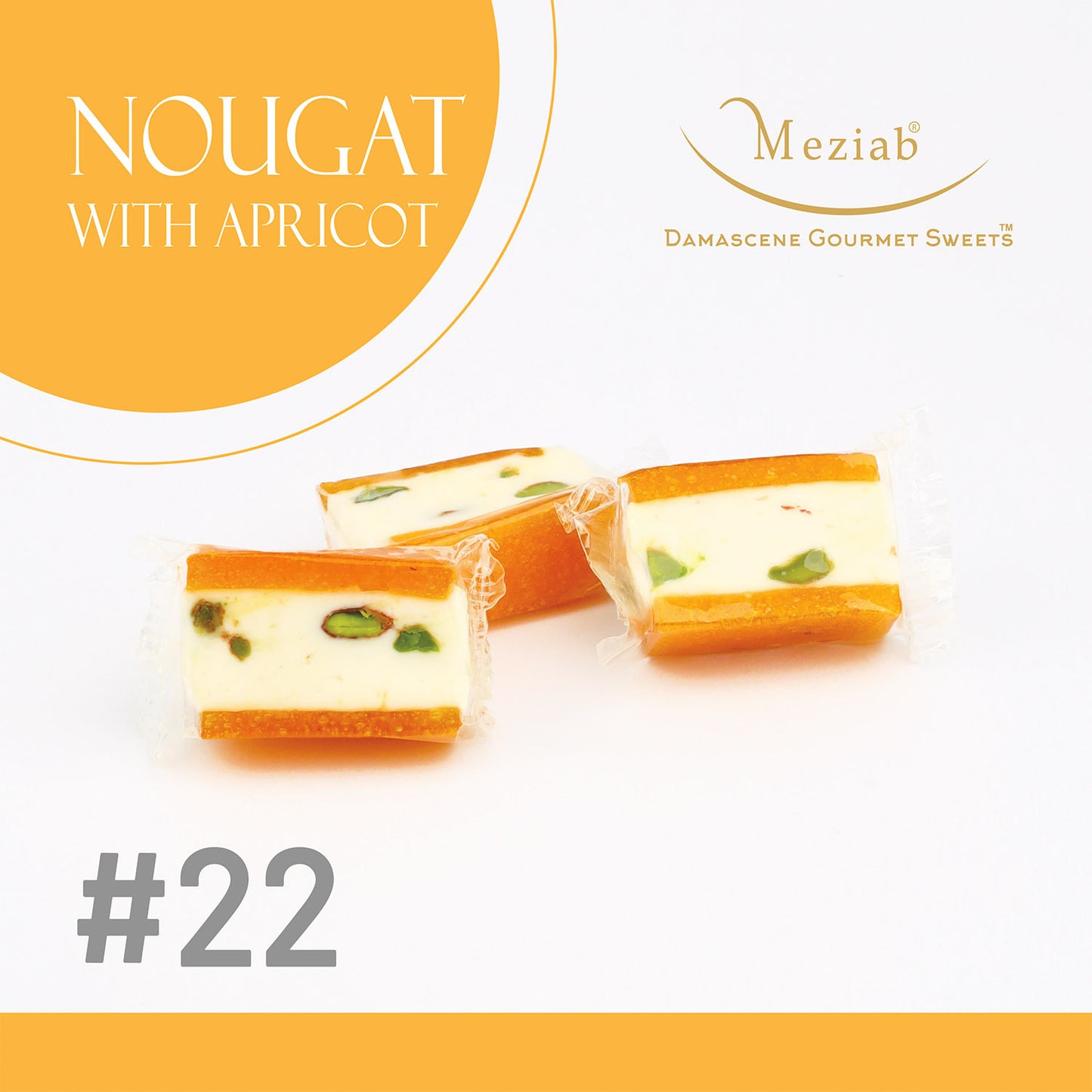 #22- Nougat with Apricot-10kg