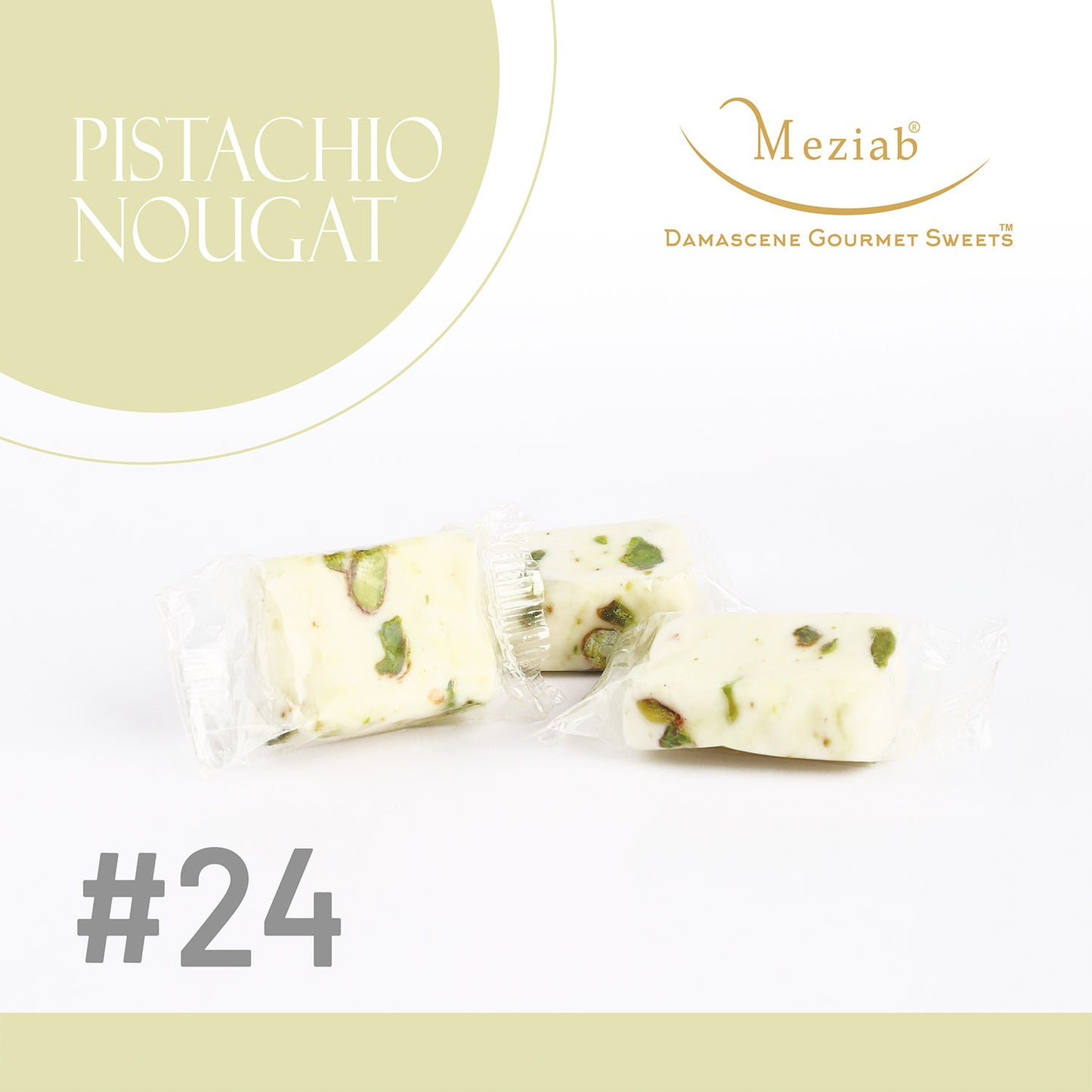 #24- Pistachio Nougat-10kg